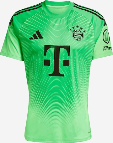 Tricou funcțional 'FC Bayern München 25/26' de la ADIDAS PERFORMANCE pe verde: față