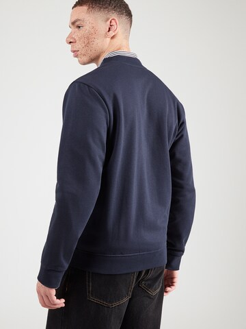 LERROS Sweat jacket in Blue: back
