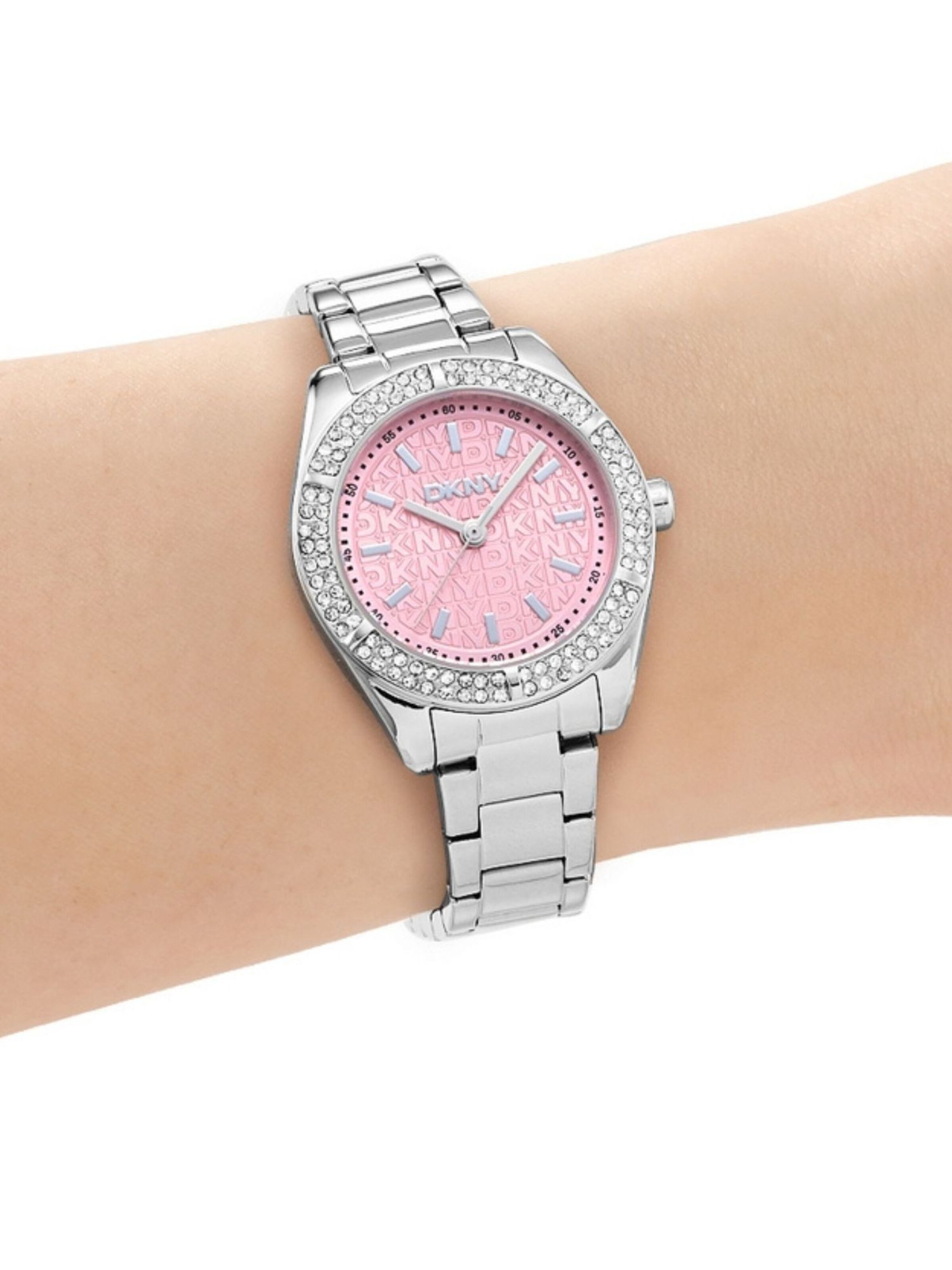 DKNY Analog watch in Silver: front