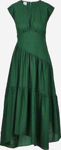 Robe MADELEINE en vert : devant