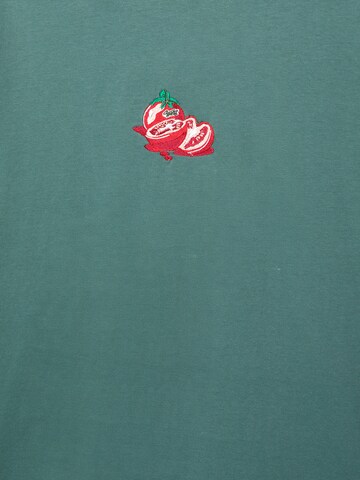 T-Shirt 'STWD' Pull&Bear en vert