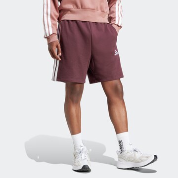 ADIDAS SPORTSWEAR Обычный Спортивные штаны 'Essential' в Красный