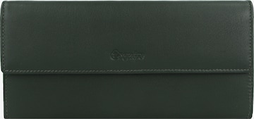 Esquire Wallet 'Viktoria' in Green: front