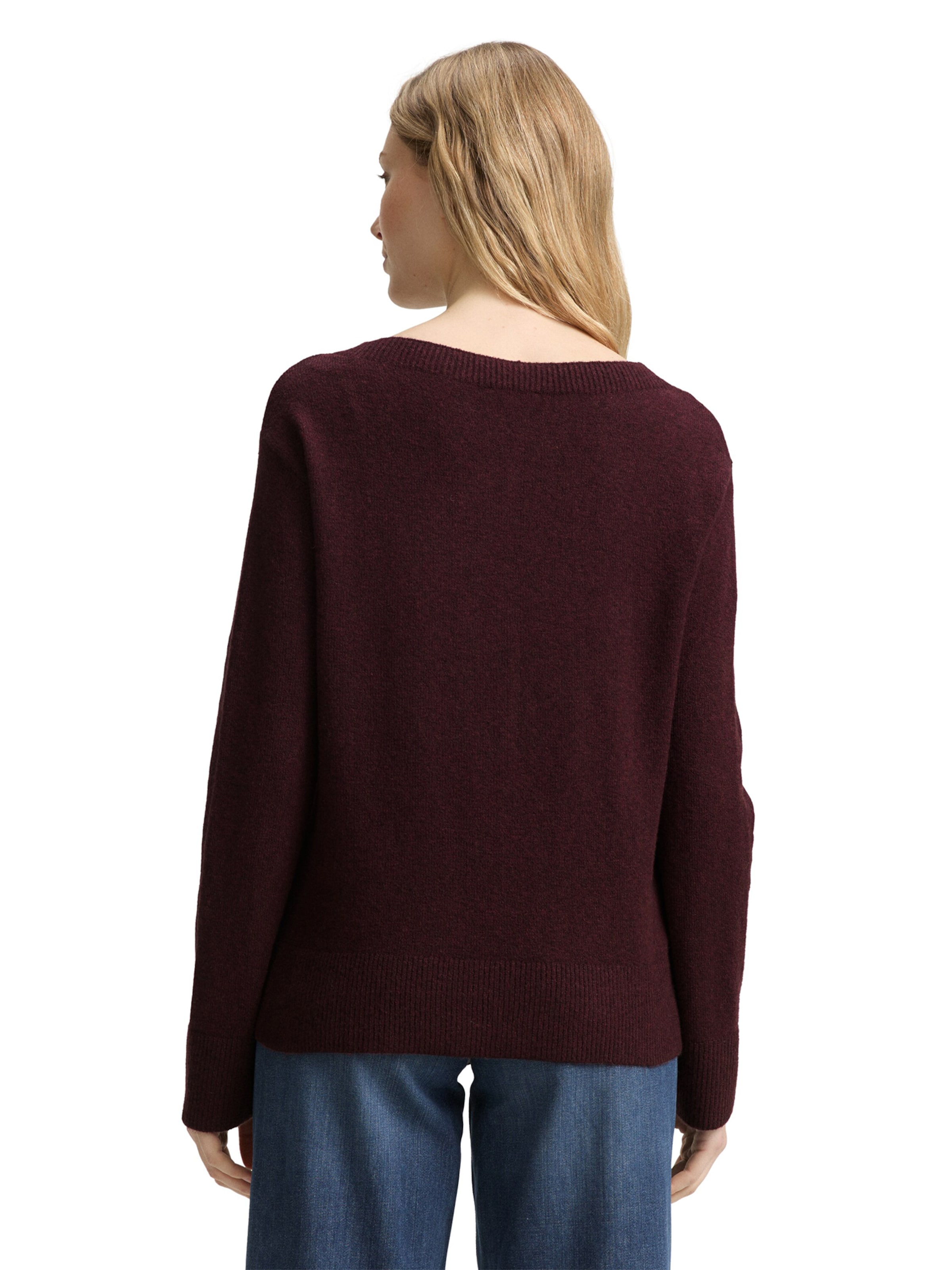 TOM TAILOR Pullover in Rot