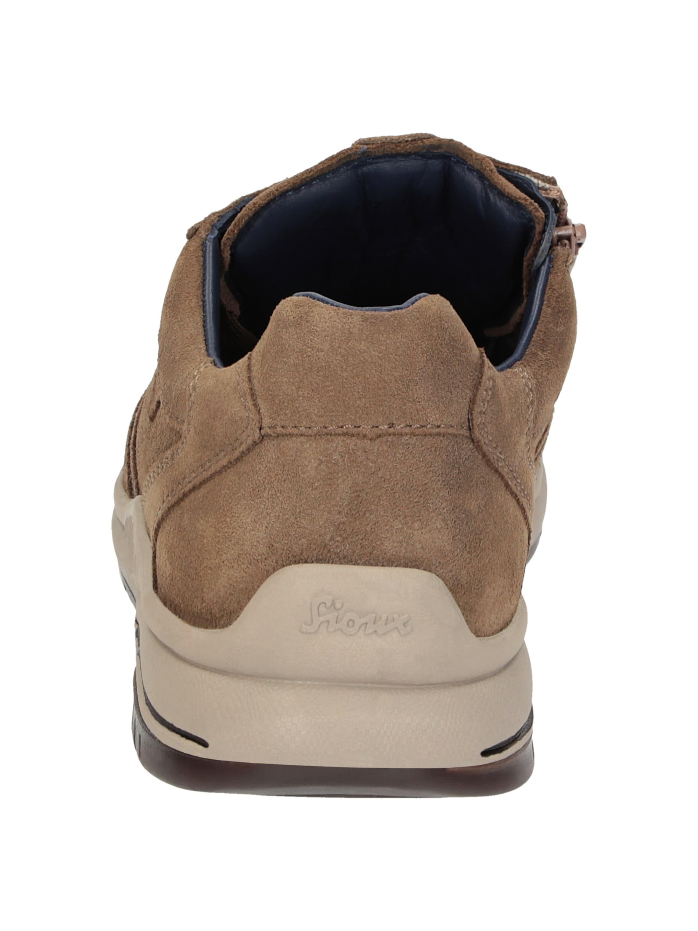 SIOUX Sneaker ' Turibio-713-J ' in Braun