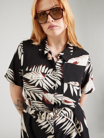 Vero Moda Curve Shirt dress 'VMCEasy' in Black