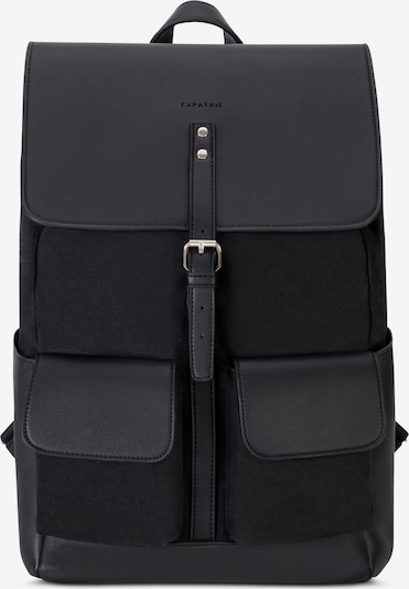 Expatrié Backpack 'Laurent' in Black, Item view
