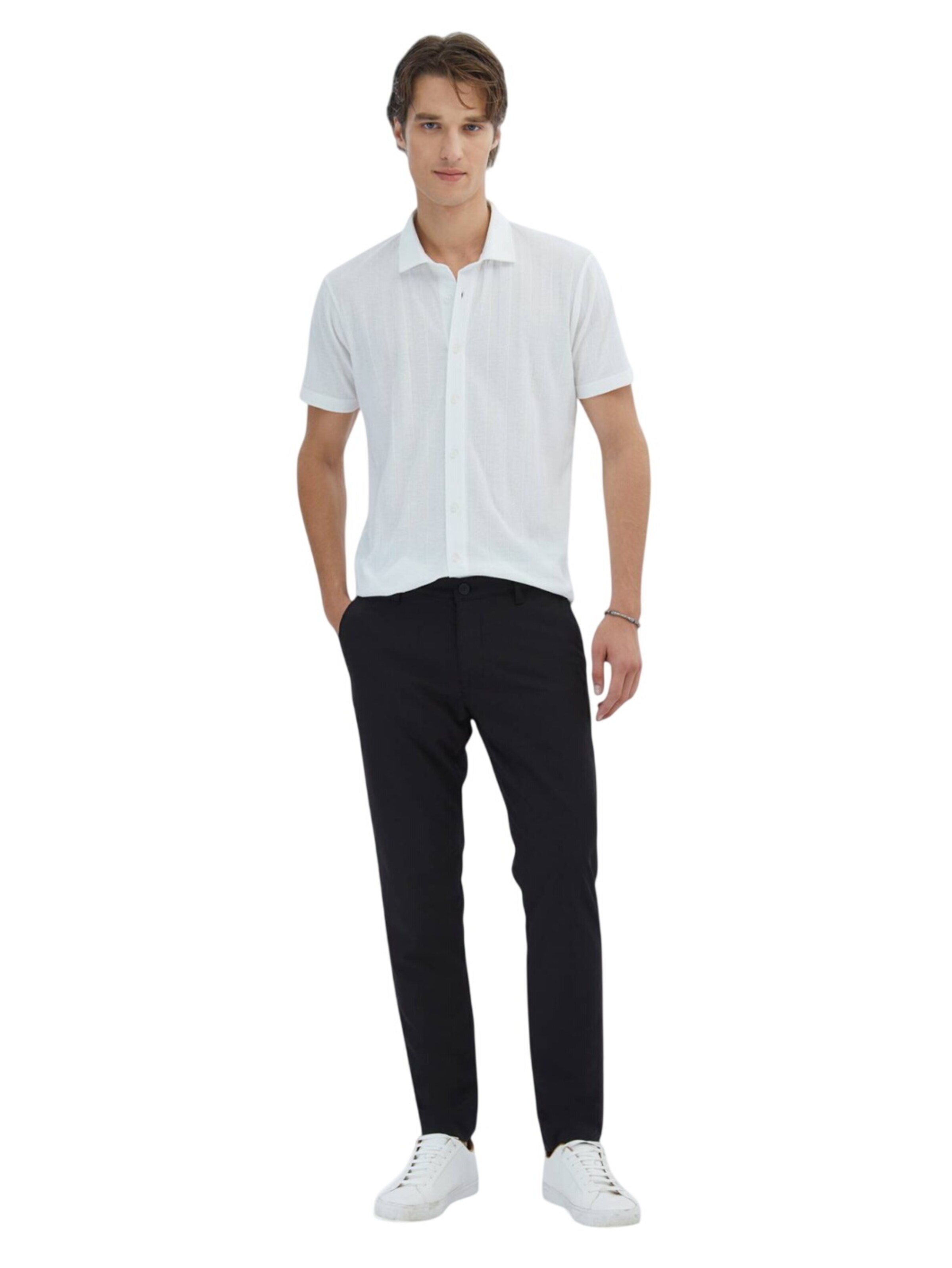 KİP Regular fit Button Up Shirt in White
