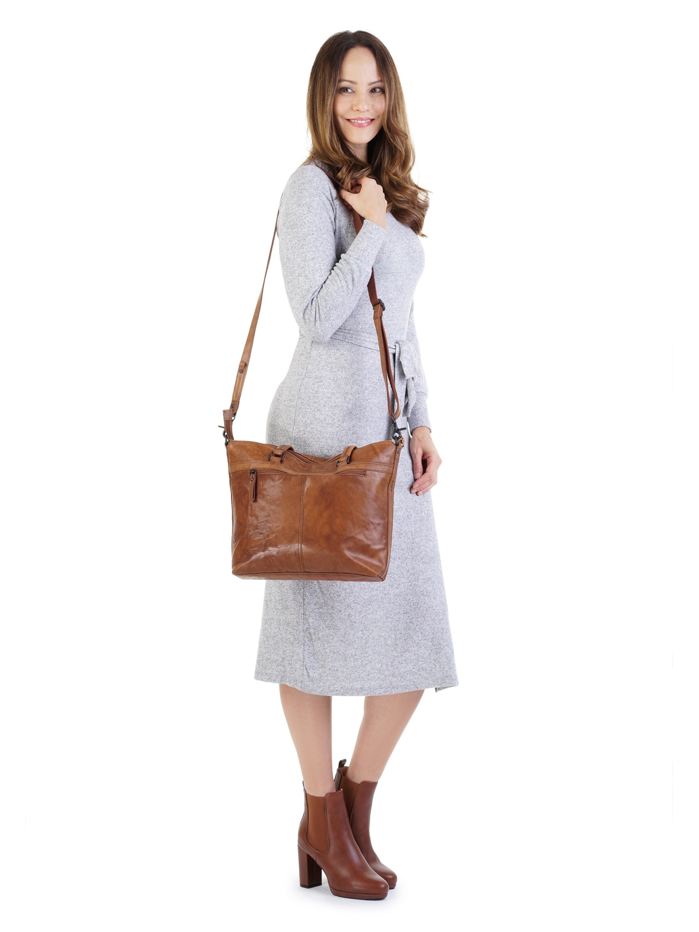 Spikes & Sparrow - Shopper en marrón