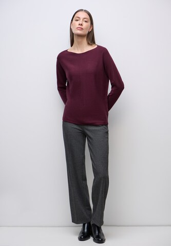STREET ONE Sweater 'Dolman' in Red