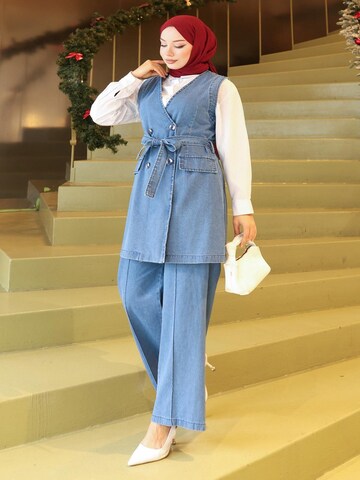 MODAMIHRAM Tunic in Blue
