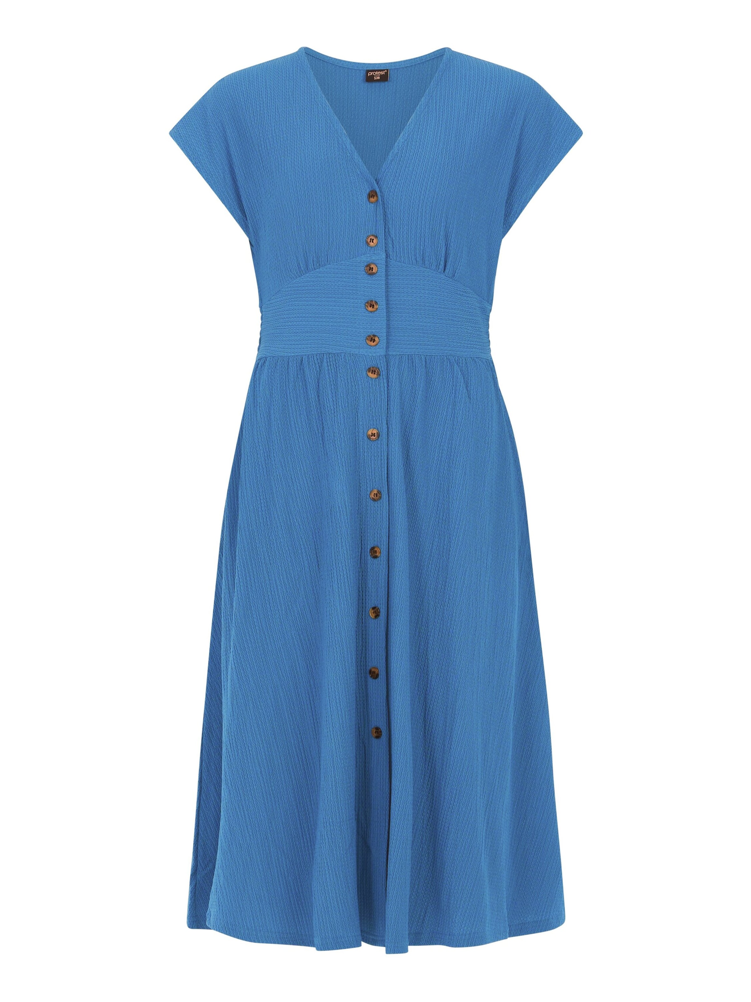 PROTEST Kleid 'PRTNieve'‌‌ in Blau: Vorderseite