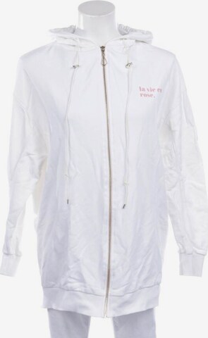 Rich & Royal Sweatshirt & Zip-Up Hoodie in S in White: front