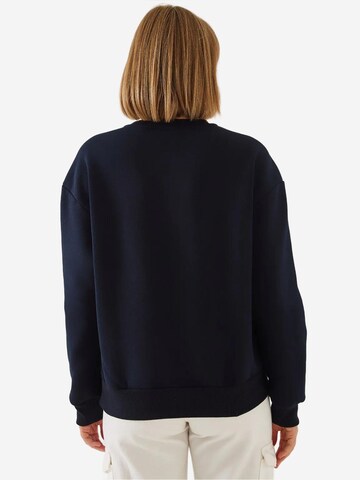 Sweat-shirt Bianco Lucci en bleu