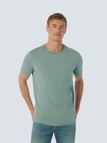 T-Shirt No Excess en bleu : devant