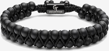 GT CollectionNarukvica 'Black Onyx Double-Row' - crna boja: prednji dio