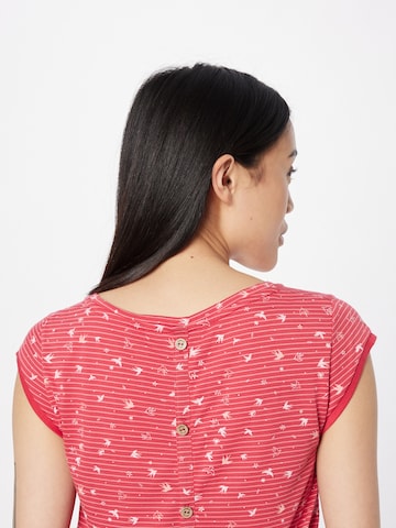 Ragwear - Camiseta 'DOMINNICA' en rojo