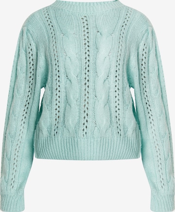 Pull-over 'Blonda' MYMO en bleu : devant