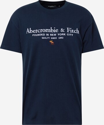 Abercrombie & Fitch - Camiseta en azul: frente