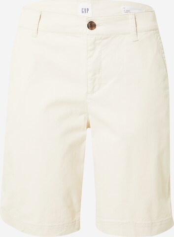 GAP Trousers in Beige: front