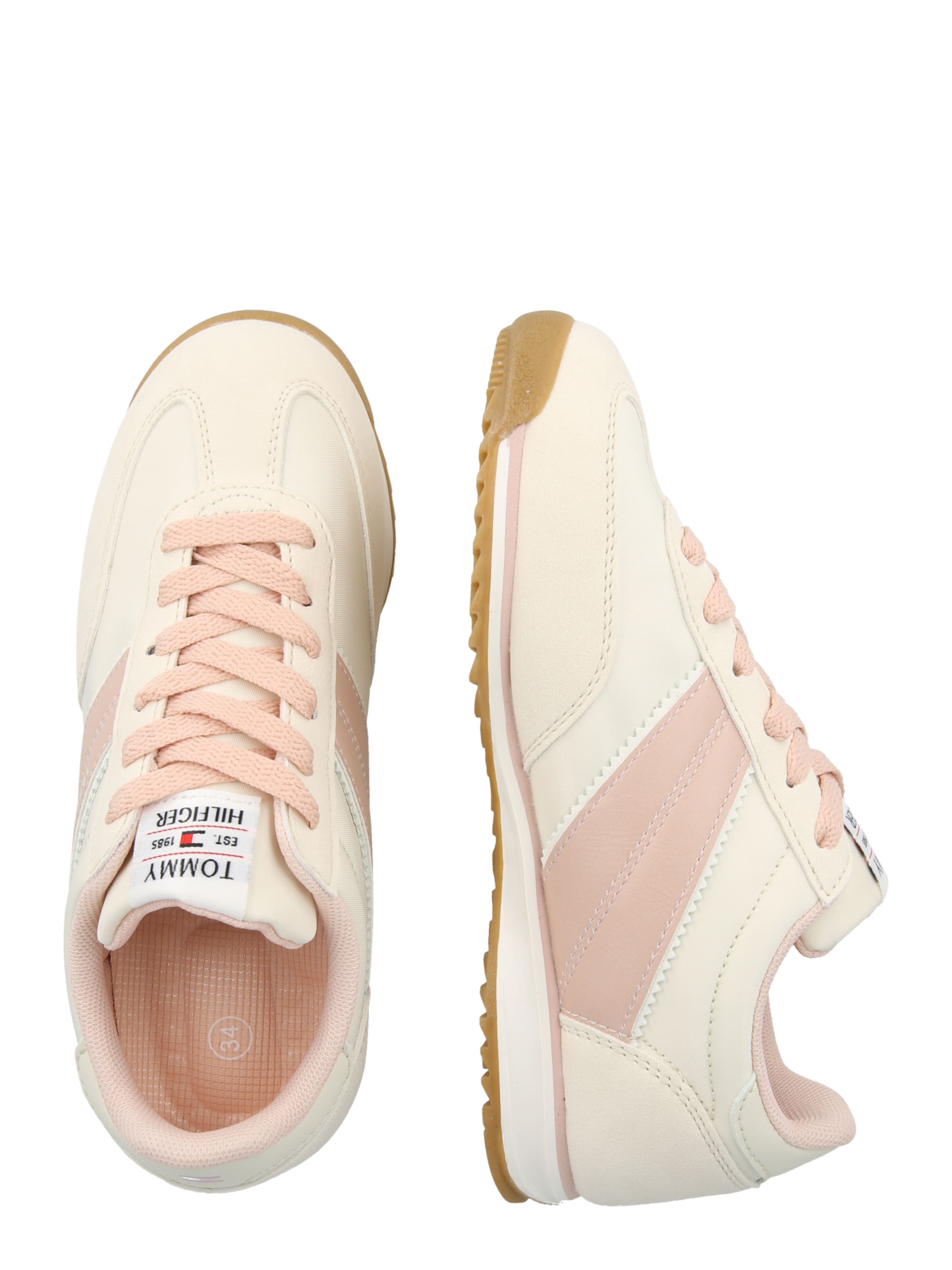 Sneaker 'LEWIS' di TOMMY HILFIGER in beige
