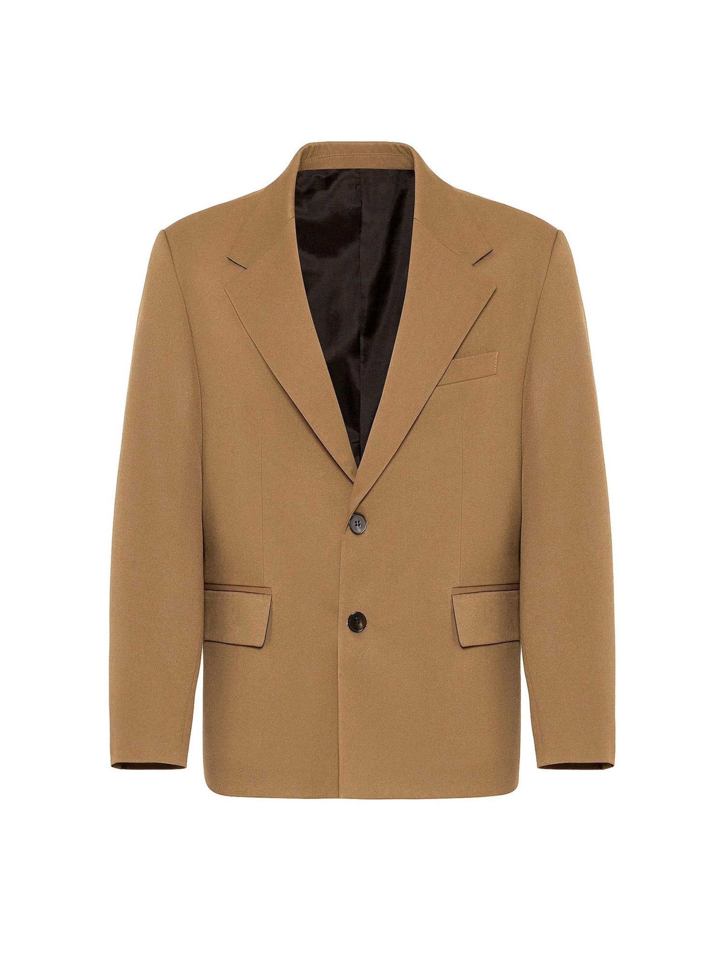 Antioch Regular fit Ανδρικό σακάκι σε μπεζ: μπροστά