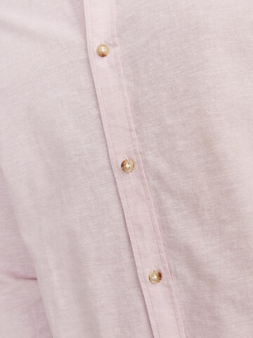 rožinė JACK & JONES Standartinis modelis Marškiniai 'Summer'