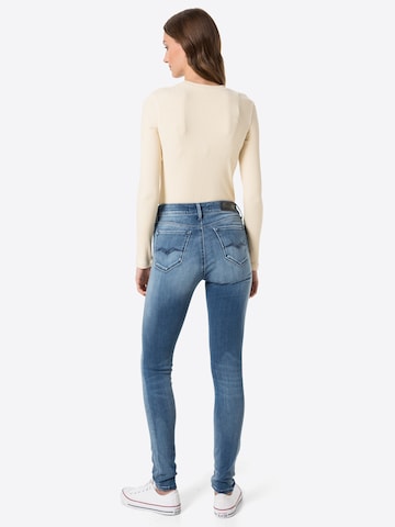 REPLAY Skinny Jeans 'Luzien' in Blauw