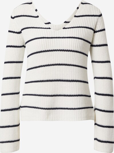 VILA Strickpullover 'VIRush Light' in dunkelblau / naturweiß, Produktansicht