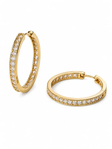 CHIVAL Earrings 'Selene' in Gold: front