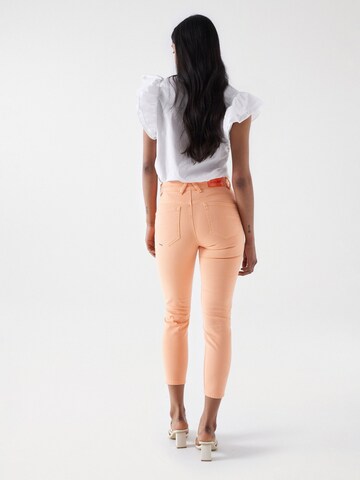 Salsa Jeans Skinny Jeans in Oranje