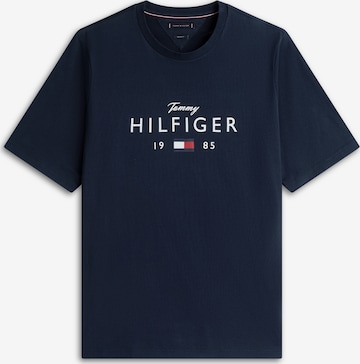 T-Shirt 'BRAND LOVE' Tommy Hilfiger Big & Tall en bleu : devant