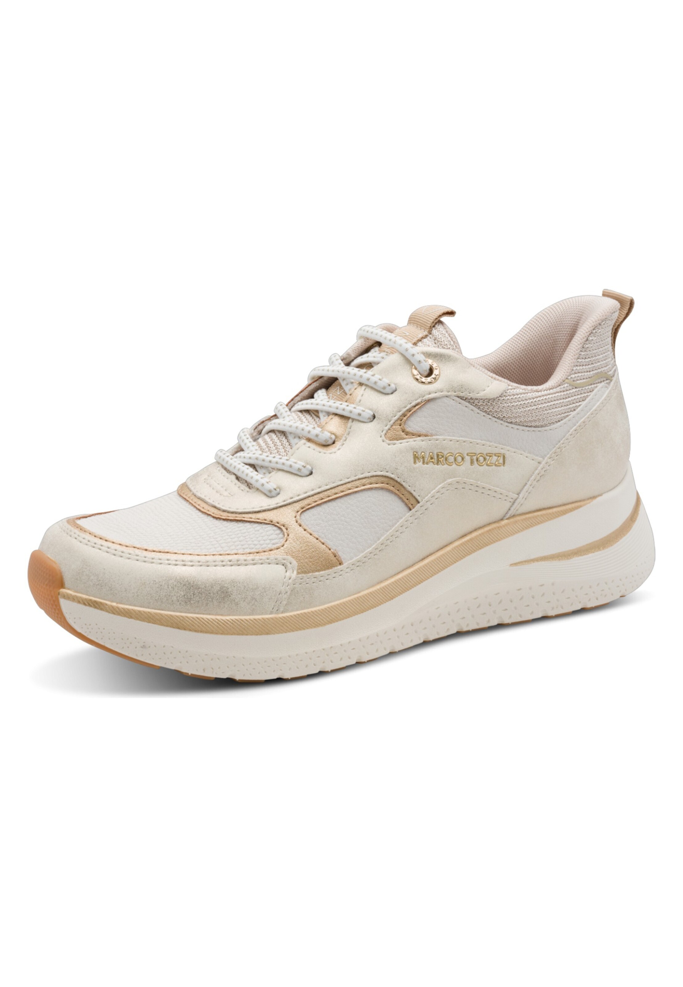 Sneaker bassa di MARCO TOZZI in beige: frontale