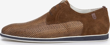 Floris van Bommel Lace-Up Shoes 'Presli 02' in Brown: front