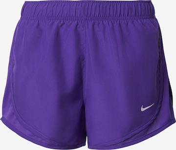 NIKE Sportbroek 'Tempo' in Lila: voorkant