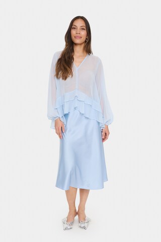 SAINT TROPEZ - Blusa 'LindzySZ' en azul