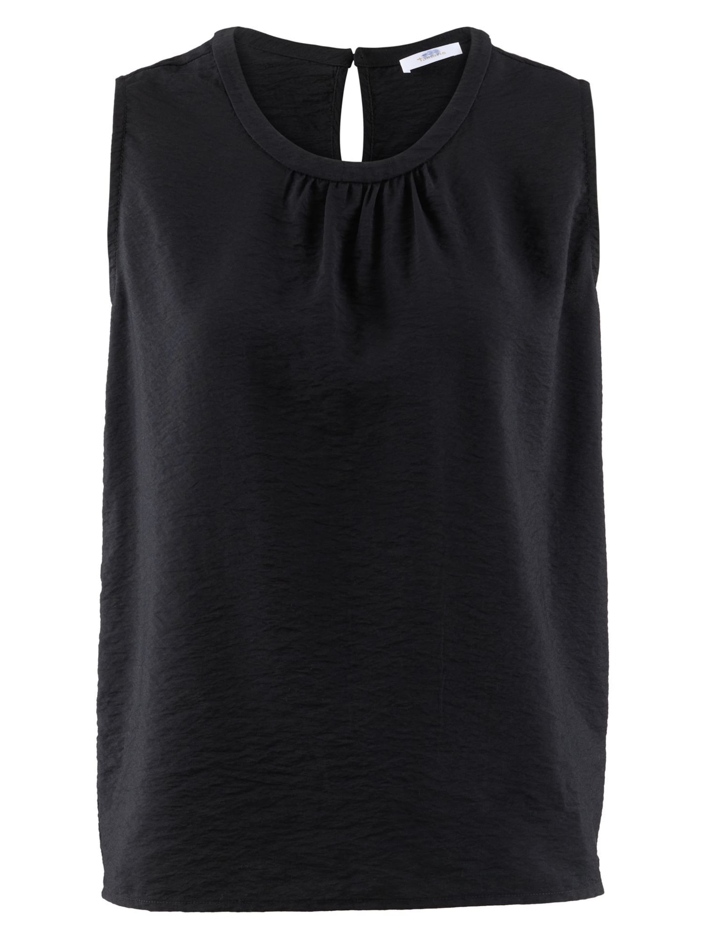 Tamaris Blouse 'Ebina' in Black: front