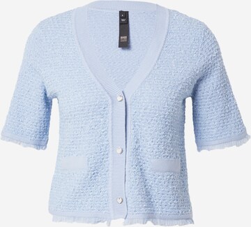 River Island Gebreid vest in Blauw: voorkant