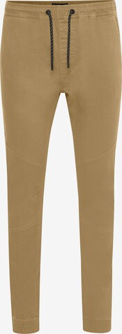 Regular Pantalon chino 'GAETANO' 11 Project en beige : devant