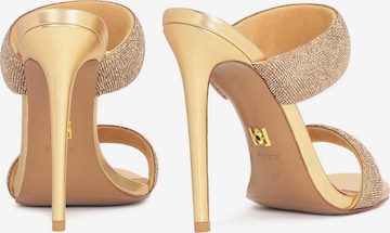 Kazar Mules in Gold