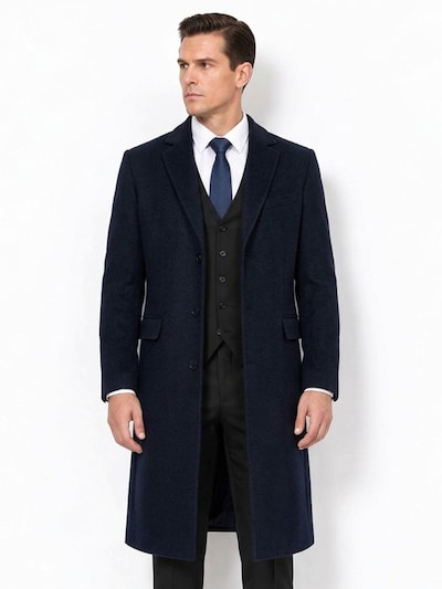 ALLTHEMEN Winter Coat 'Frostlicht' in XS in Navy, Item view