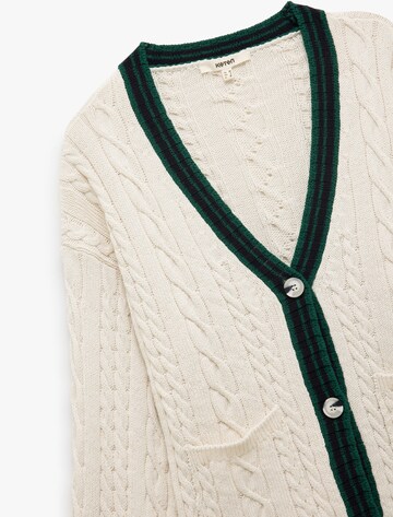 Koton Knit Cardigan in White