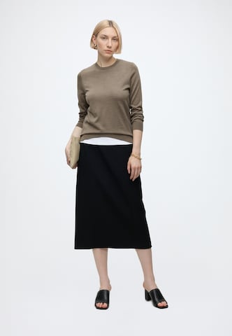 BOSS Sweater 'Ferpina' in Brown