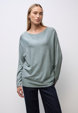 STREET ONE Sweater 'Dolman' in Blue: front