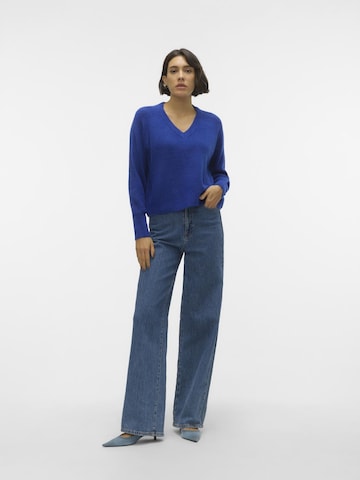 VERO MODA Trui 'ELLYLEFILE' in Blauw