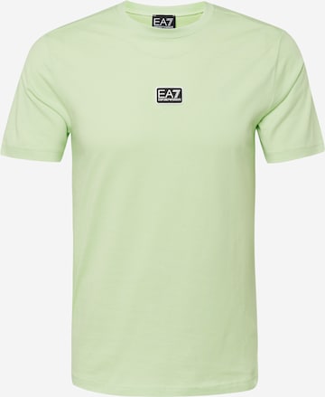 EA7 Emporio Armani - Camisa em verde: frente