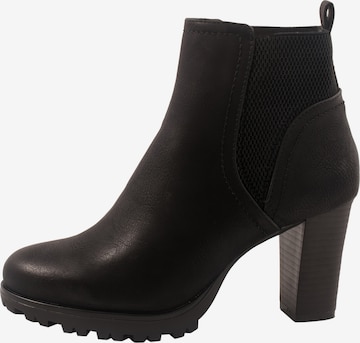 Bottines Elara en noir : devant