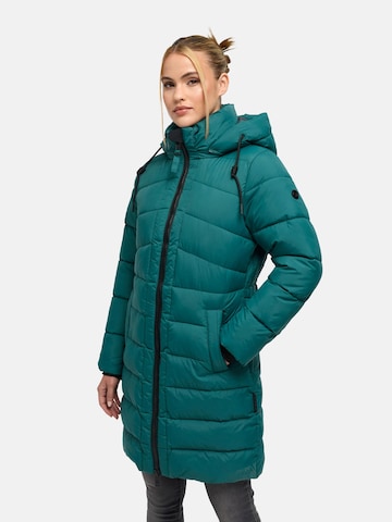 Cappotto invernale 'Kaltnäschen 16' di MARIKOO in verde: frontale