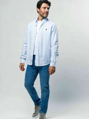 MCS Regular Fit Paita ' Greg ' värissä sininen