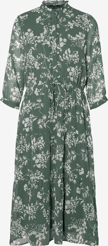 VERO MODA - Vestido camisero 'Dino' en verde: frente